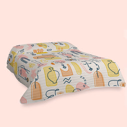 Happy Friday Bedspread Anatomy 240x260 cm (Double) Multicolor