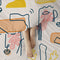 Happy Friday Anatomy Duvet cover