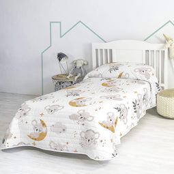 Happy Friday Baby koala Bedspread