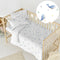 Happy Friday Duvet cover set 2 pieces Baby whale 115x145 cm (Cot bed) Multicolor