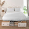 Happy Friday Basic 200 tc Bed sheet White