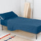 Happy Friday Basic Fitted sheet Navy