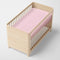 Happy Friday Basic Fitted sheet cot Pale rose