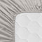 Happy Friday Basic Fitted sheet Grey
