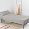 Happy Friday Basic Fitted sheet Grey