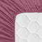 Happy Friday Fitted sheet Basic 90x200x32 cm (Single) Magenta