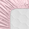 Happy Friday Fitted sheet Basic 70x140x14 cm (Cot bed) Pale rose