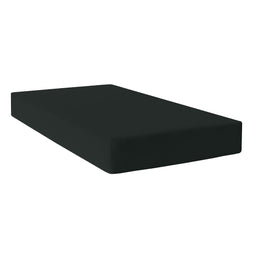 Happy Friday Basic Fitted sheet Black