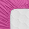 Happy Friday Basic Fitted sheet cot Fuchsia