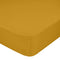 Happy Friday Basic Fitted sheet Mustard