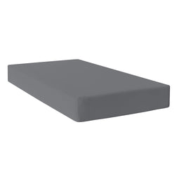 Happy Friday Basic Fitted sheet Stone