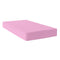 Happy Friday Basic Fitted sheet Pink