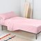 Happy Friday Basic Fitted sheet Pale rose