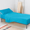 Happy Friday Basic Fitted sheet Turquoise