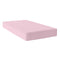 Happy Friday Basic Fitted sheet Pale rose