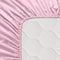 Happy Friday Basic Fitted sheet Pale rose
