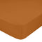 Happy Friday Basic Fitted sheet Terracotta