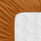 Happy Friday Basic Fitted sheet Terracotta
