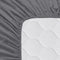 Happy Friday Basic Fitted sheet Stone