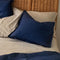 Happy Friday Basic Pillow cover Navy