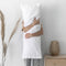 Happy Friday Basic Pillow cover White
