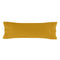 Happy Friday Basic Pillow cover Mustard