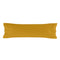 Happy Friday Basic Pillow cover Mustard