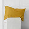 Happy Friday Basic Pillow cover Mustard