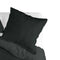 Happy Friday Basic Pillow cover Black