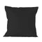 Happy Friday Basic Pillow cover Black