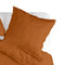 Happy Friday Basic Pillow cover Terracotta