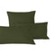 Happy Friday Basic Pillow cover Olive green