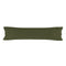 Happy Friday Basic Pillow cover Olive green