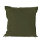 Happy Friday Basic Pillow cover Olive green