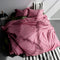 Happy Friday Basic Duvet cover Magenta