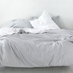 Happy Friday Basic Duvet cover Grey
