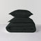 Happy Friday Basic Duvet cover Black