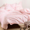 Happy Friday Duvet cover Basic 200x200 cm (Double) Pale rose