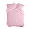 Happy Friday Basic Duvet cover Pale rose