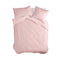 Happy Friday Duvet cover Basic 260x240 cm (Superking) Pale rose
