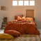 Happy Friday Basic Duvet cover Terracotta