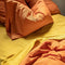 Happy Friday Basic Duvet cover Terracotta