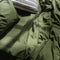 Happy Friday Basic Duvet cover Olive green
