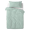 Happy Friday Basic Duvet cover set cot 2 piece Mint