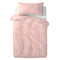 Happy Friday Duvet cover set 2 pieces Basic 100x135 cm (Cot) Pale rose