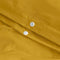 Happy Friday Basic Duvet cover set cot 2 piece Mustard