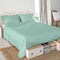 Happy Friday Basic Bed sheet Mint