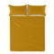 Happy Friday Basic Bed sheet Mustard