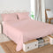 Happy Friday Sheet Basic 160x270 cm (Single) Pale rose