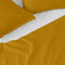 Happy Friday Basic Bed sheet Mustard